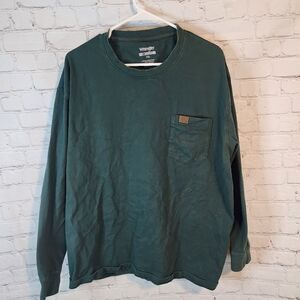 Men's Wrangler "Riggs Workwear" longsleeve shirt, size XXL
